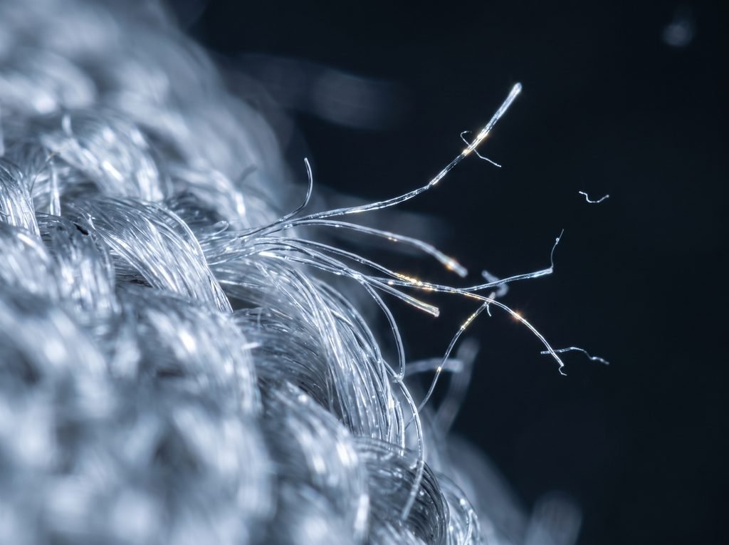Microplastics produced from fast fashion