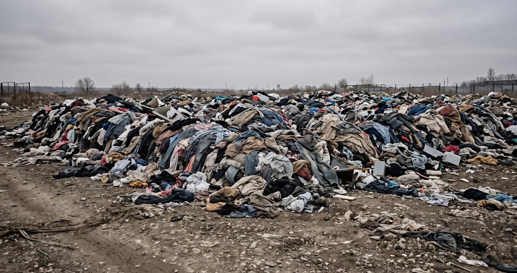 Clothing Waste of Zara fast fashion