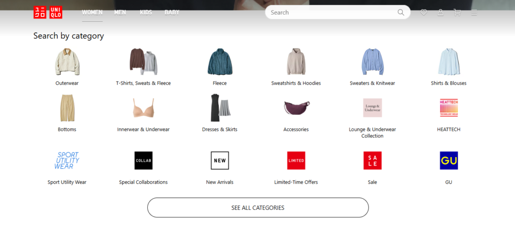 Uniqlo Fast Fashion Brands