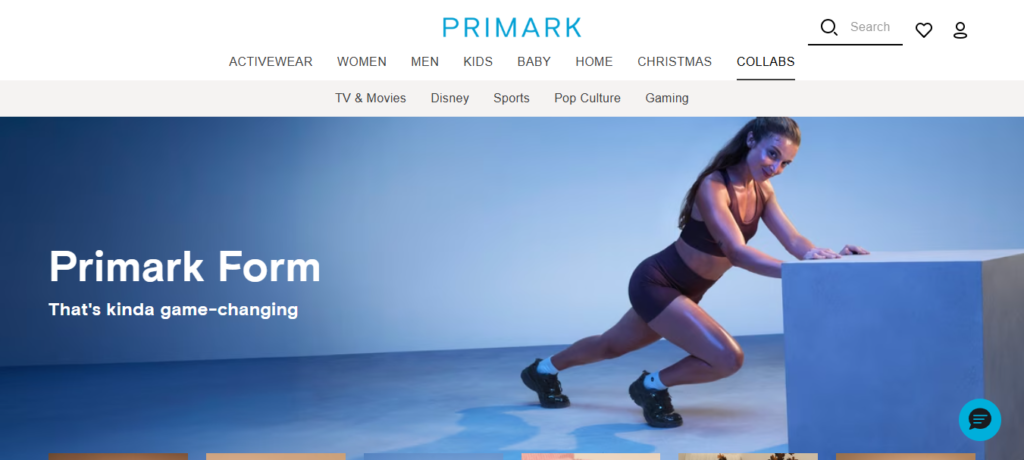 Primark Fast Fashion Brands